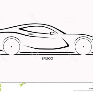 300x300 Vector Car Silhouette Side View Sports Coupe Image Hoodamathrun
