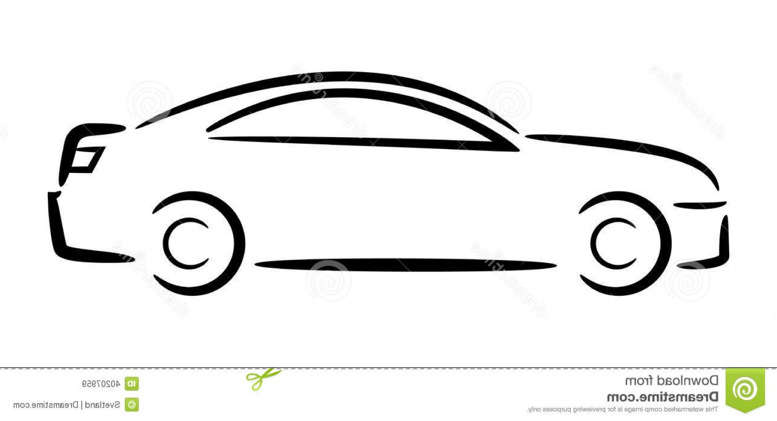1560x847 Automobile Outline Clip Art Car Outline Side View Download Royalty