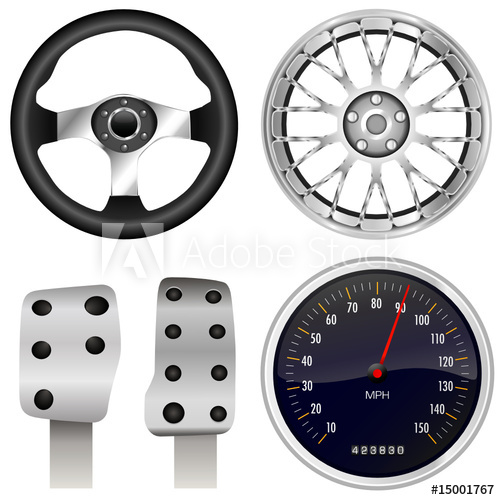 500x500 Sport Car Parts Vector