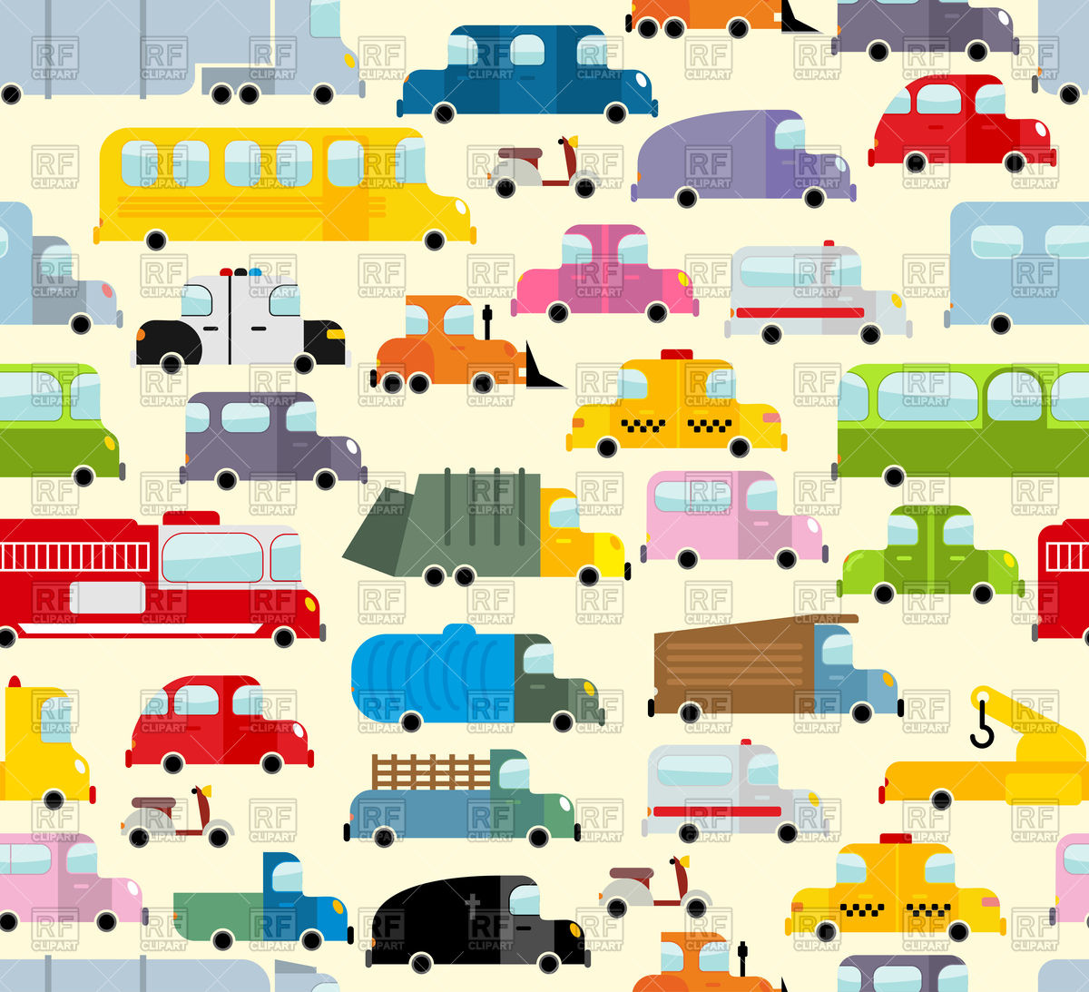 1200x1093 Cartoon Car Pattern Vector Image Of Backgrounds, Textures