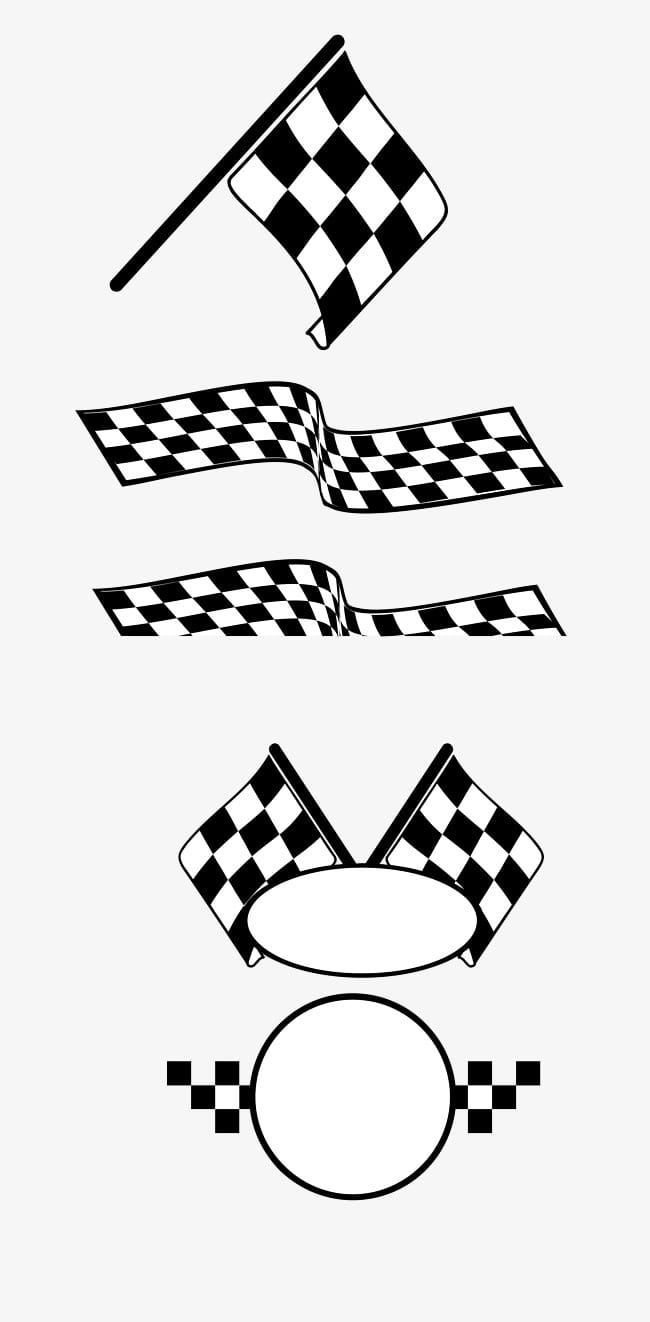 650x1322 Vector,cartoon,pattern,racing Car,banner Free Graphics