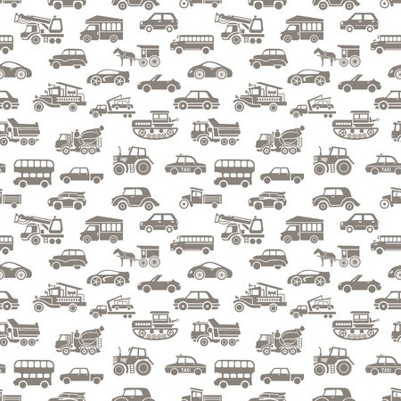 450x450 Vector Seamless Car Pattern Royalty Free Vector Graphics