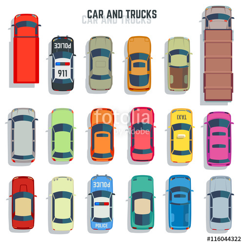 Car Plan View Vector at Vectorified.com | Collection of Car Plan View ...