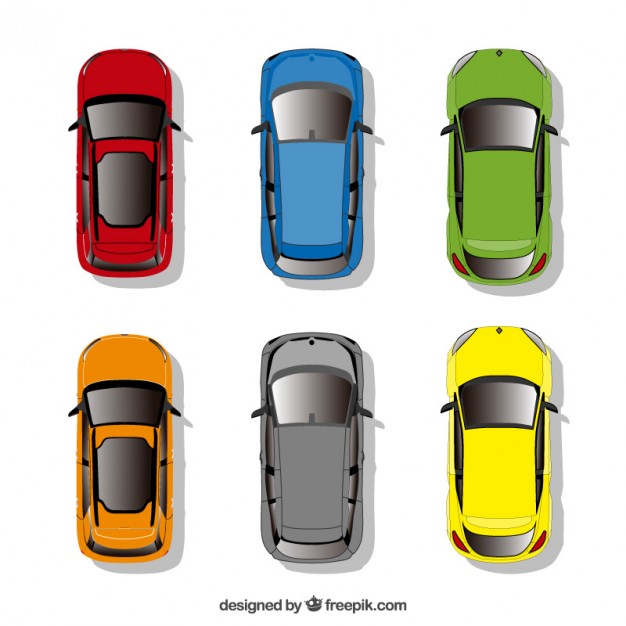 Car Plan View Vector at Vectorified.com | Collection of Car Plan View ...