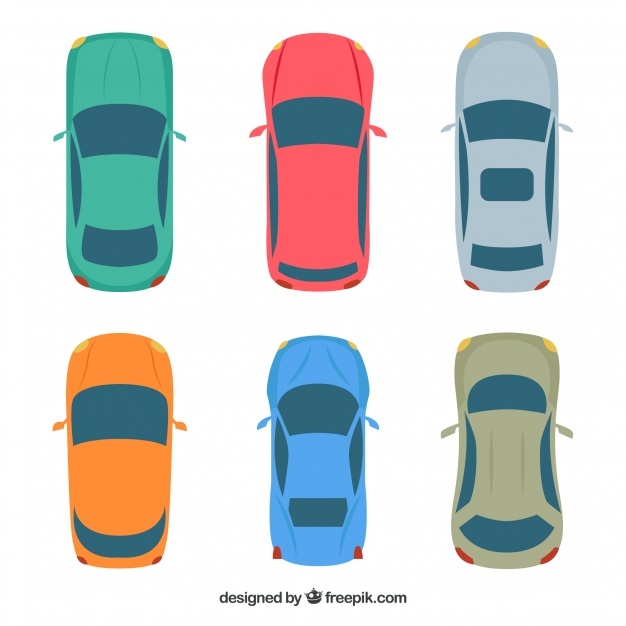 Car Plan View Vector at Vectorified.com | Collection of Car Plan View ...