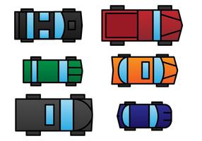 286x200 Car Top View Free Vector Art