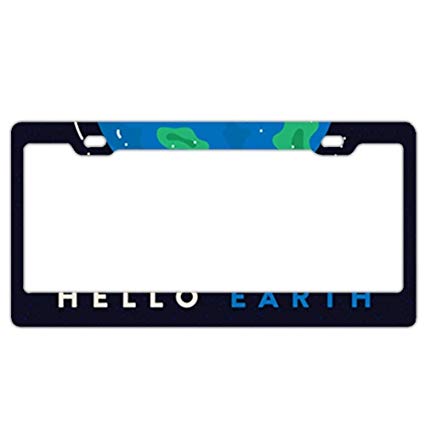 Yex Abstract Space Postcard Vector License Plate Frame 425x425 Yex Abstract Space Postcard Vector License Plate Frame