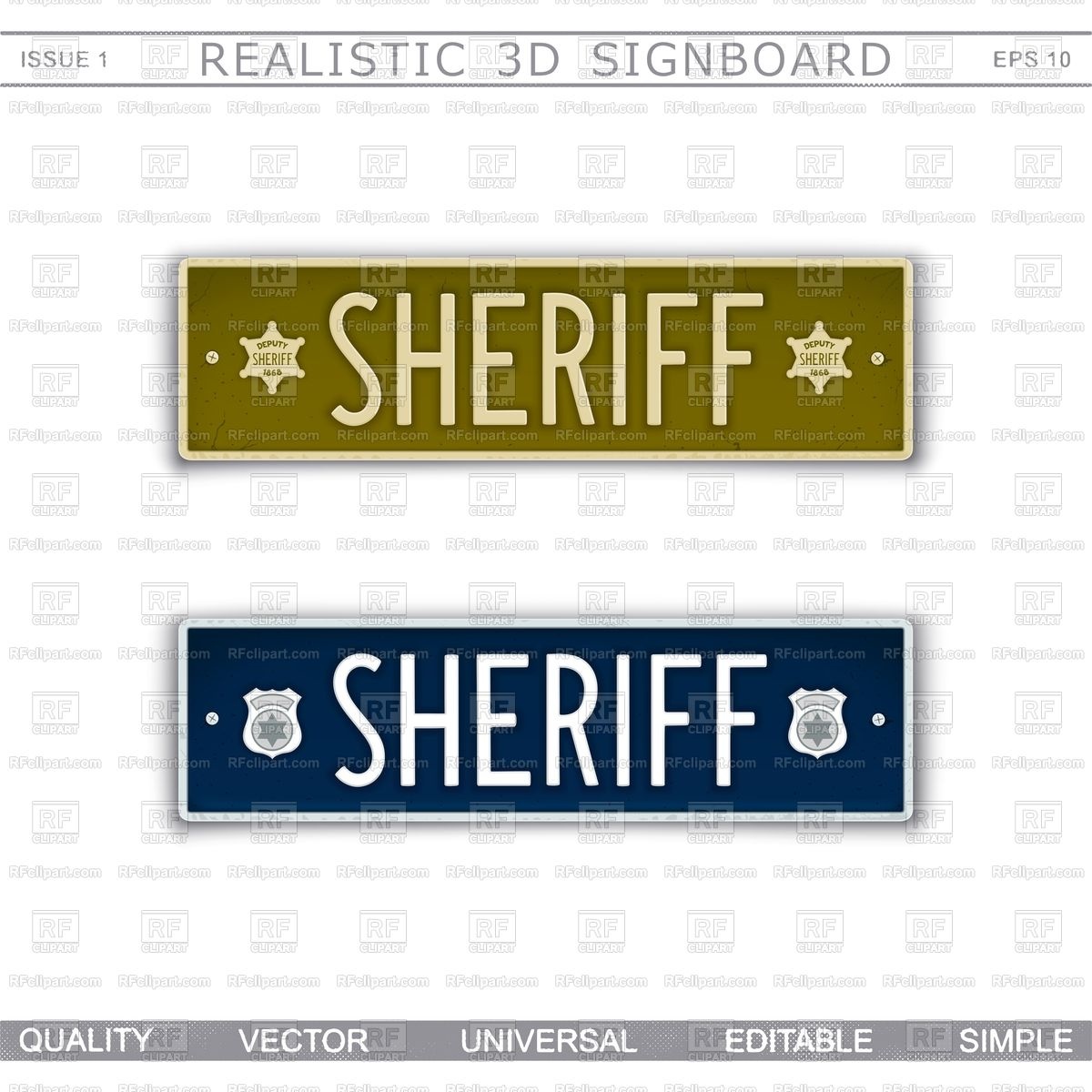 Sheriff Signboard 1200x1200 Sheriff Signboard