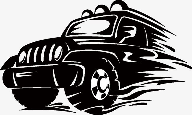Creative Suv Advertising Illustrator Vector Material, Jeep Icon 650x391 Creative Suv Advertising Illustrator Vector Material, Jeep Icon