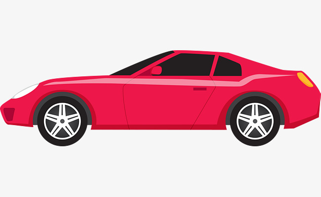 Red Vector Cartoon Sports Car, Cartoon V 650x400 Red Vector Cartoon Sports Car, Cartoon V