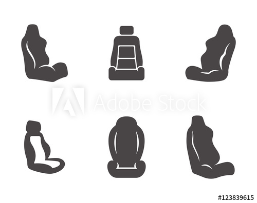500x396 Car Seat Icons