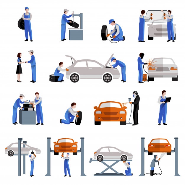 626x626 Car Repair Vectors, Photos And Free Download