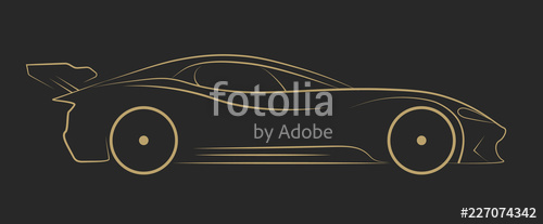 500x207 Car Service Logo Template Design Icon Or Label Automotive Car