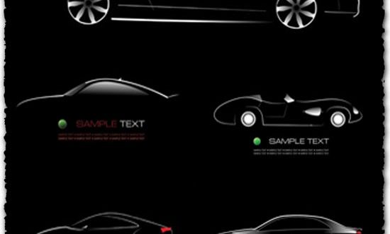 550x330 Car Shape Vectors For Download