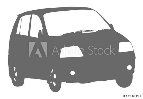 500x346 Car Shape Vector