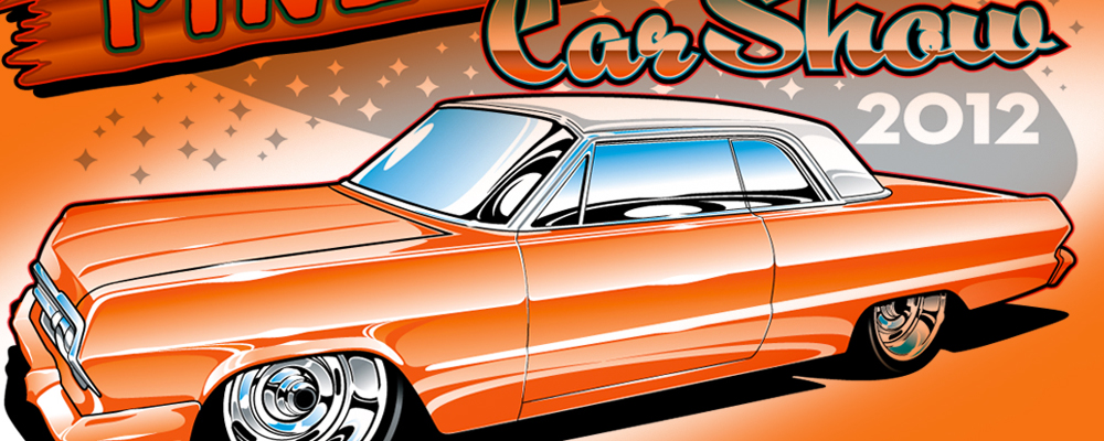 1000x400 Car Show T Shirt For Pinedorado Hot Rod Kristina
