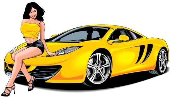 544x311 Car Show Vector Graphics Free Vector Download