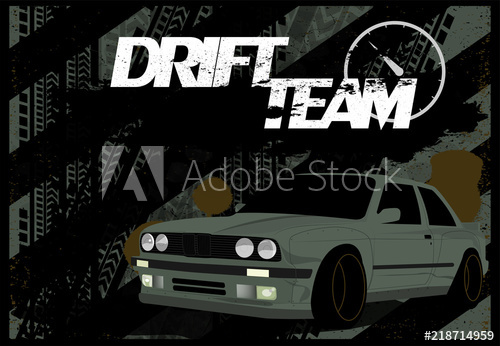 500x346 A Dirty Banner, Car Background In Grunge Style Template