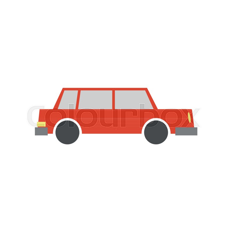 Simple Red Car Side Simple Vector Stock Vector Colourbox 800x800 Simple Red Car Side Simple Vector Stock Vector Colourbox