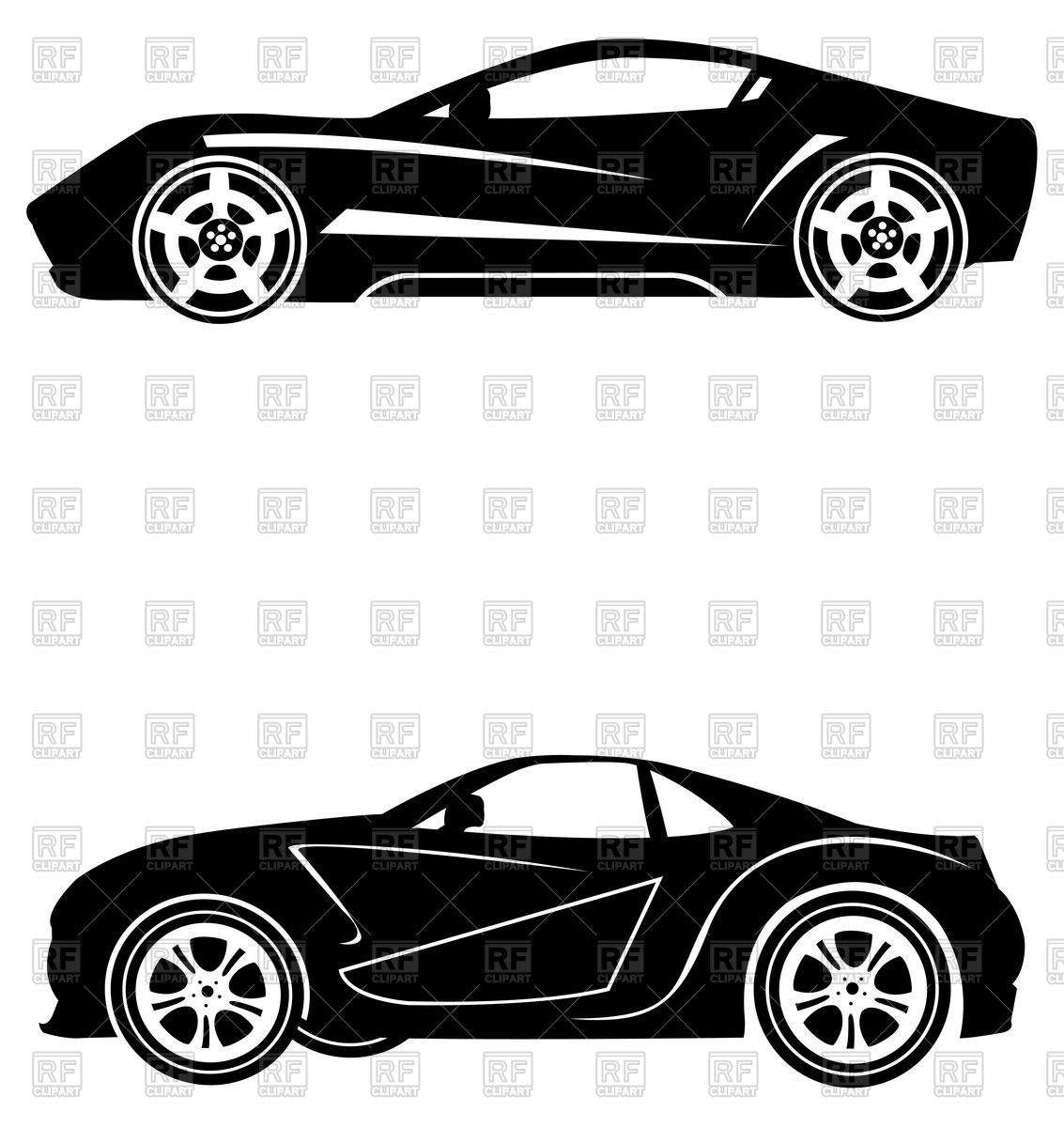 Silhouettes Of Sport Cars 1133x1200 Silhouettes Of Sport Cars