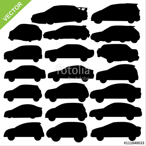 Car Silhouettes Vector Stock Image And Royalty Free Vector 500x500 Car Silhouettes Vector Stock Image And Royalty Free Vector