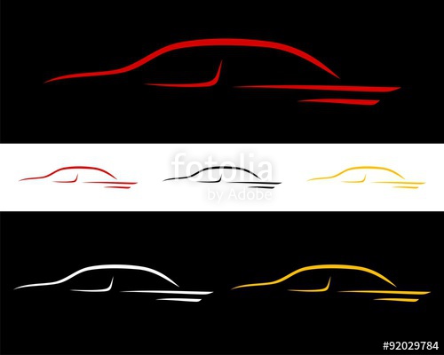 Car Silhouette Auto Logo Template Stock Image And Royalty Free 500x400 Car Silhouette Auto Logo Template Stock Image And Royalty Free