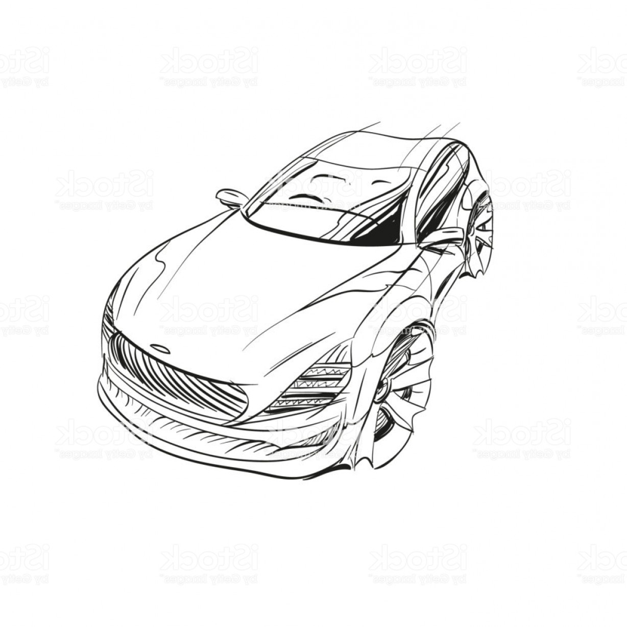 1228x1228 Car Concept Car Sketch Vector Hand Drawn Autodesign Gm Newwaysys