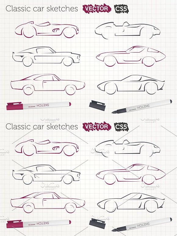 580x772 Vector Car Vector Car Sketches Best Vector Download