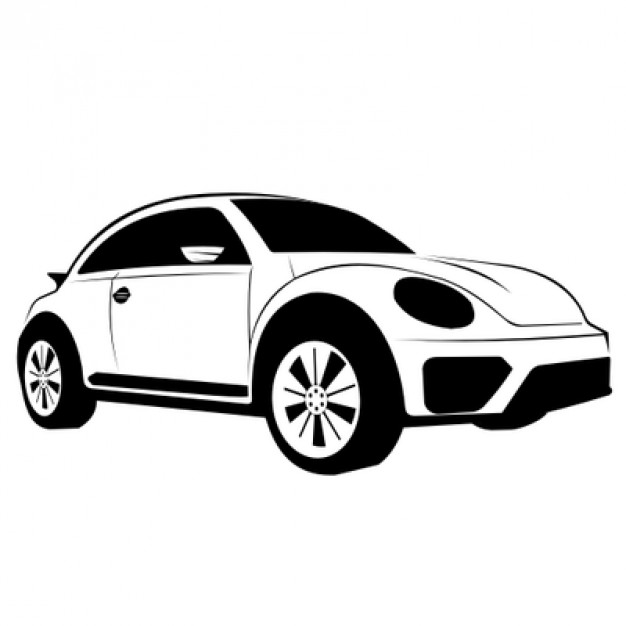 626x626 Volkswagen Dune Car Sketch Illustration Vector Free Download
