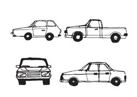 283x200 Car Sketch Free Vector Art