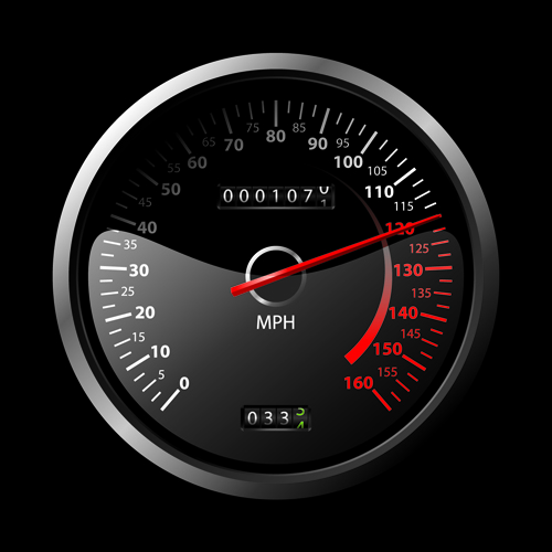 500x500 Speedometer Vector Set Free Download