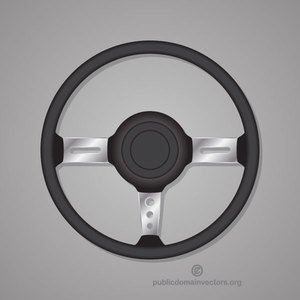 Car Steering Wheel Vector