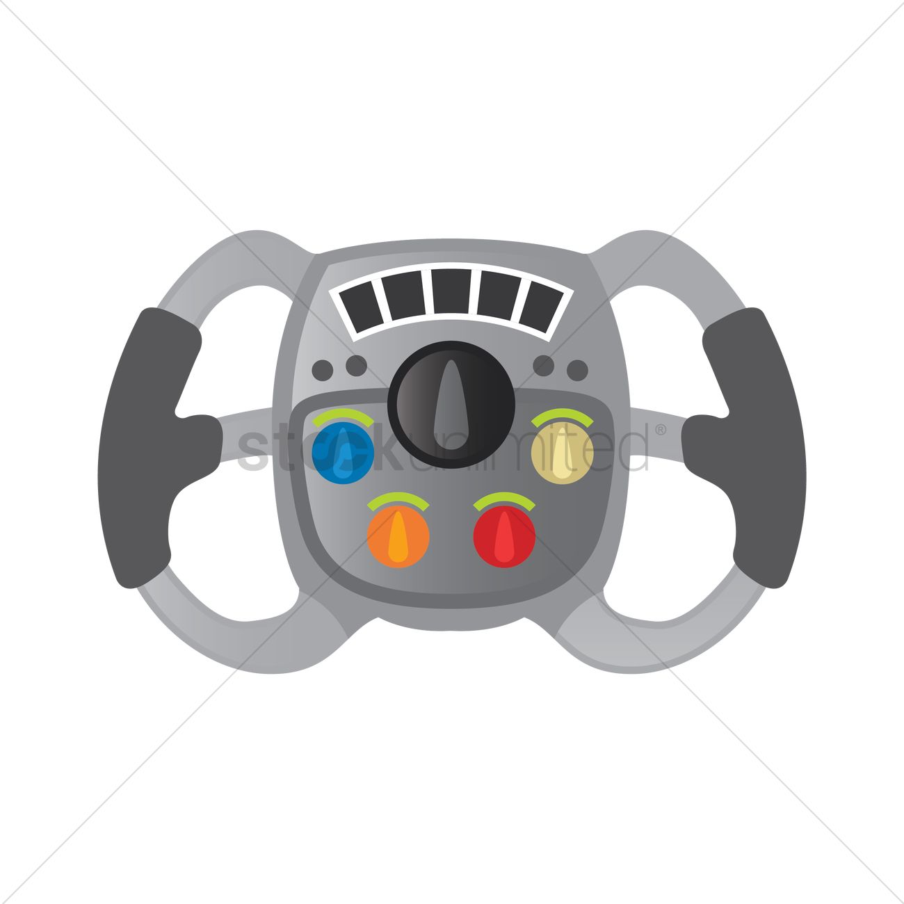 Race Car Steering Wheel Vector Image 1300x1300 Race Car Steering Wheel Vector Image