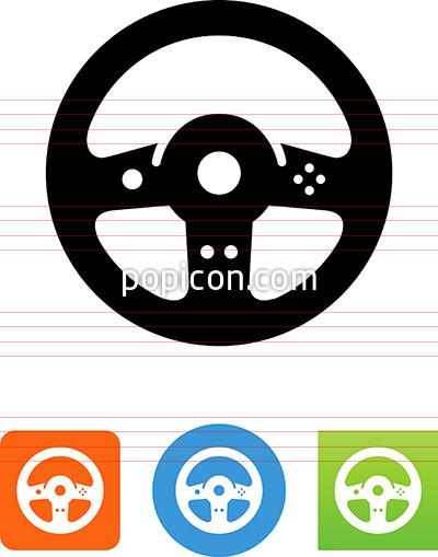 Car Steering Wheel Icon 400x509 Car Steering Wheel Icon