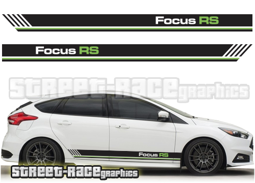 500x360 Ford Focus Side Stripes