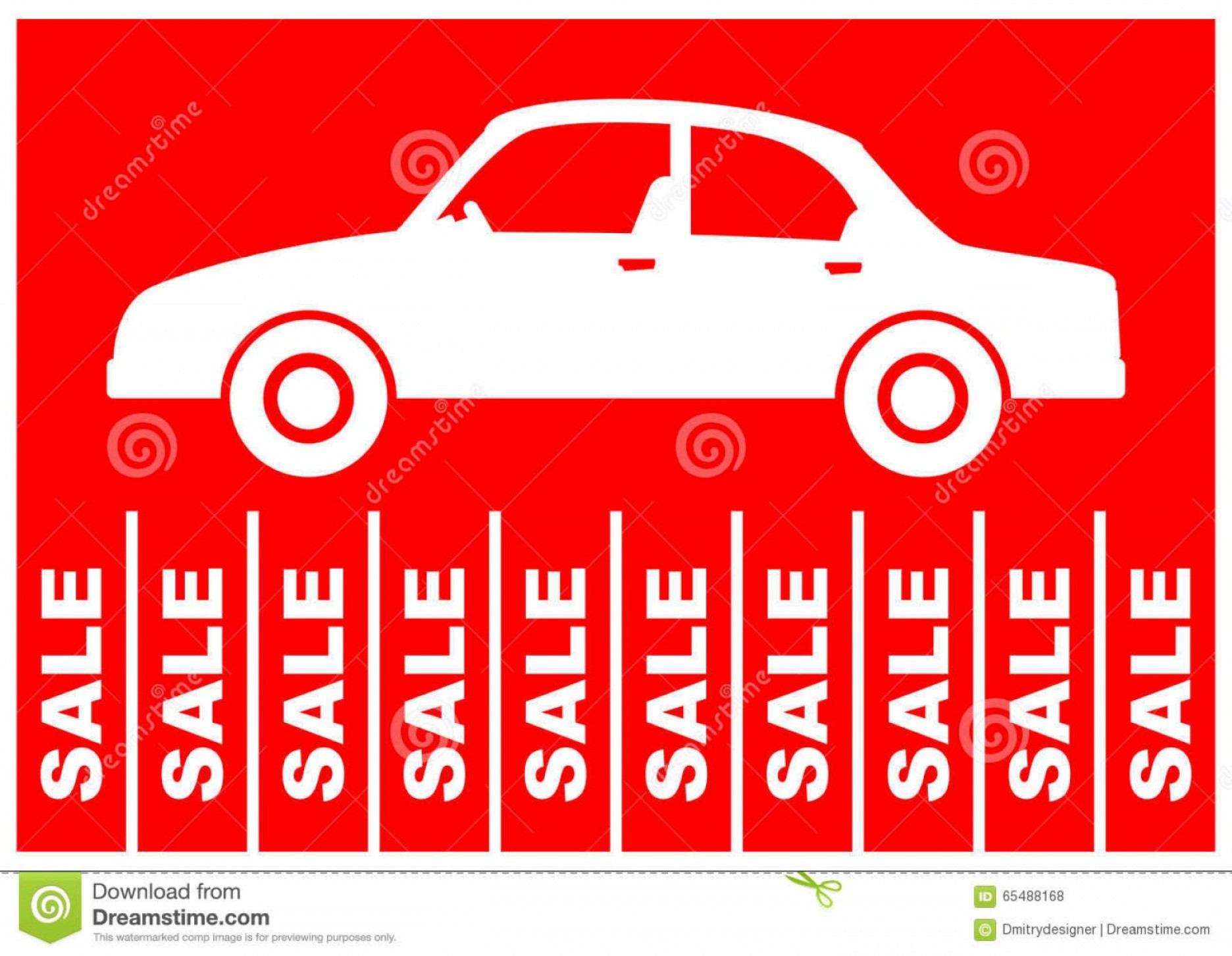 1872x1452 Stock Illustration Ad Car Sales Announcement Sale Cars Tear Off