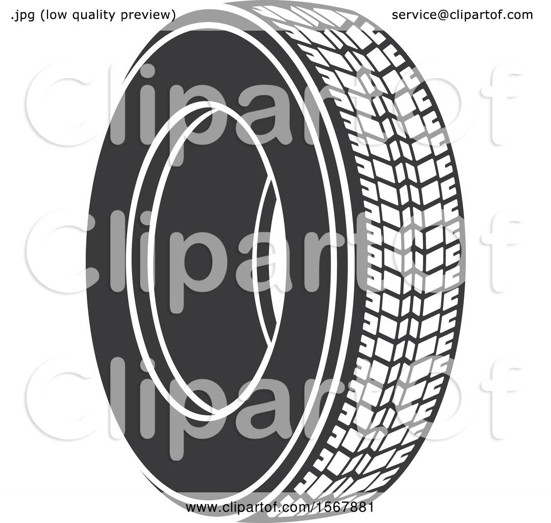 1080x1024 Clipart Of A Car Tire Automotive Icon