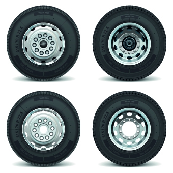 340x340 Realistic Car Tires Illustration Design Vector Free Vectors Ui