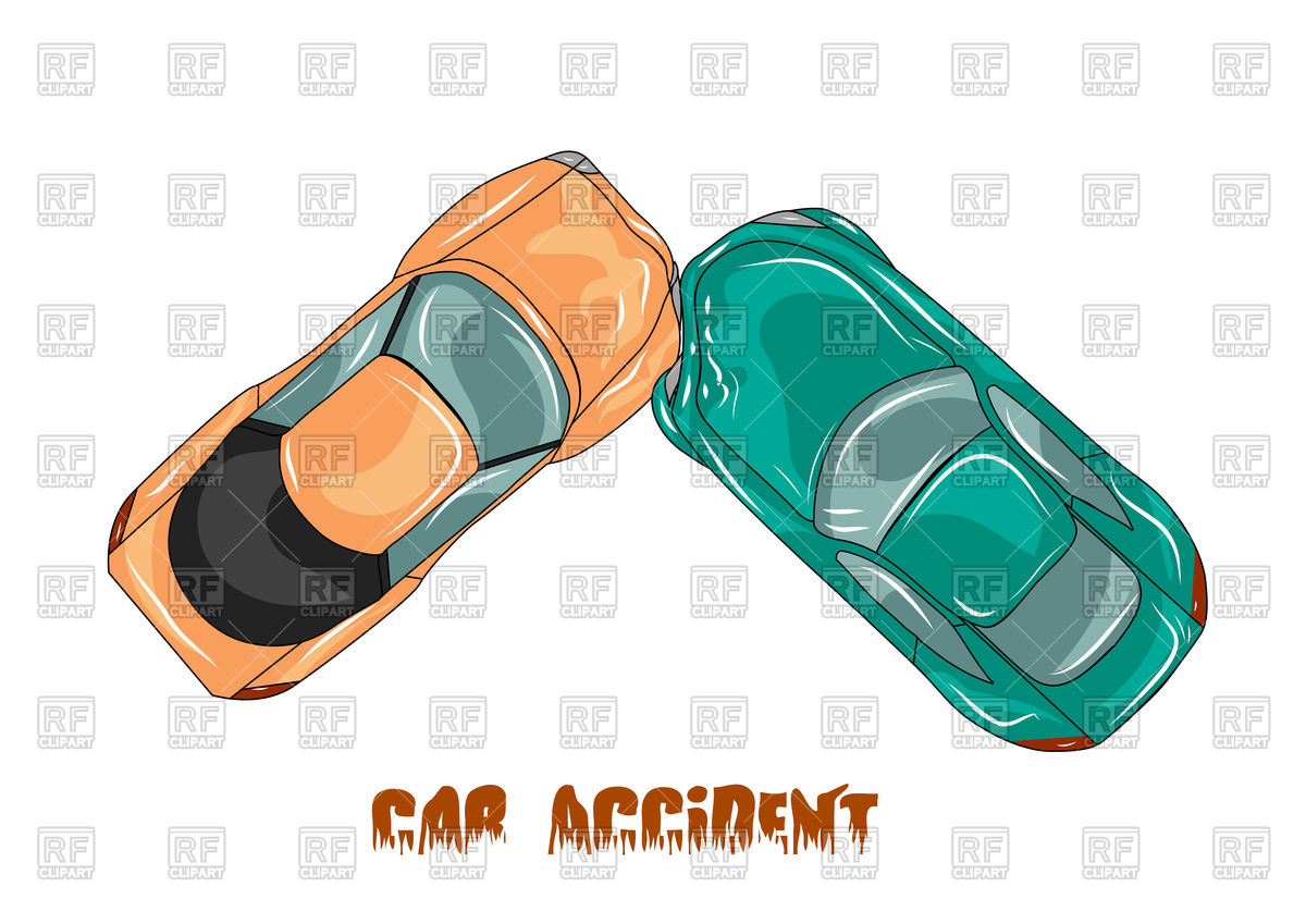 1200x849 Car Accident Top View Vector Image Of Transportation Arkela