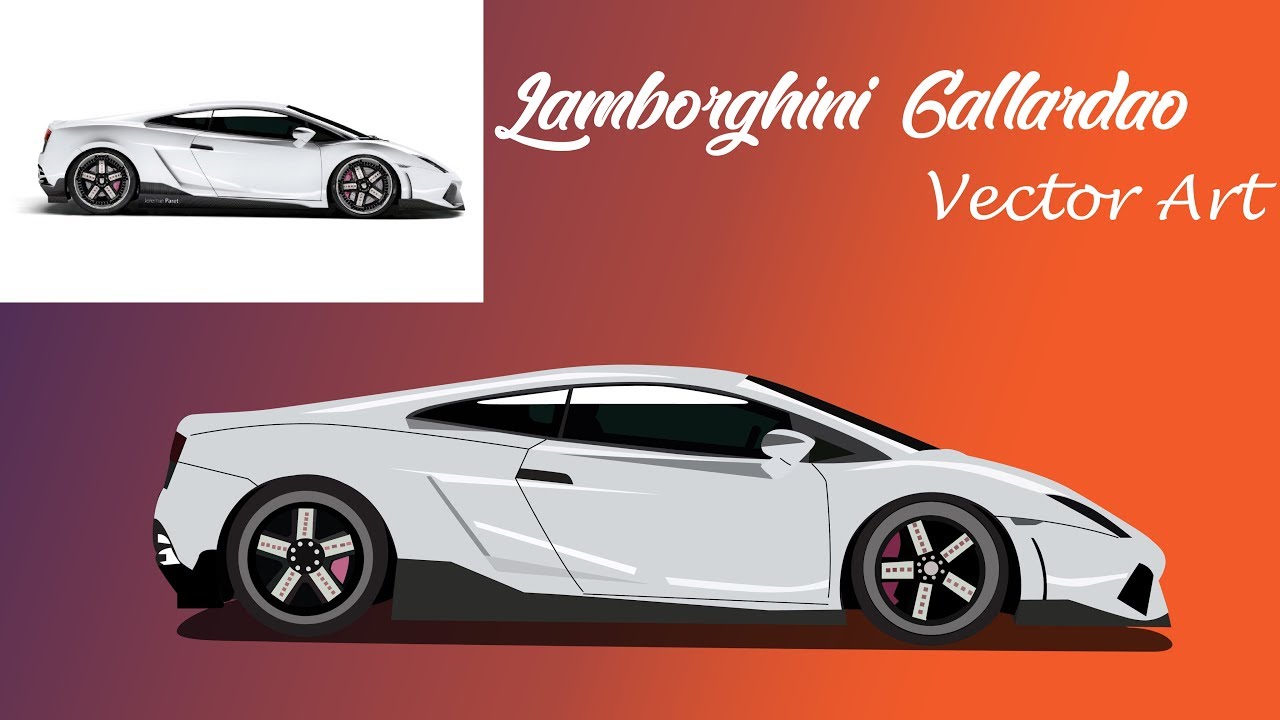 1280x720 How To Create A Car Vector Car Vector Art Adobe Illustrator Cc