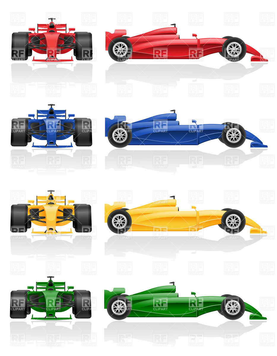 933x1200 Set Of Colorful Racing Cars Vector Image Of Sport And Leisure