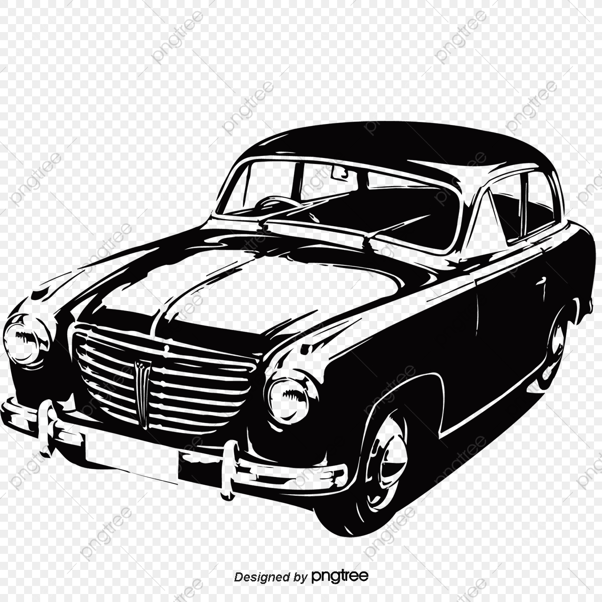 Black Retro Car Vector, Black Vector, Retro Vector, Car Vector Png 1200x1200 Black Retro Car Vector, Black Vector, Retro Vector, Car Vector Png