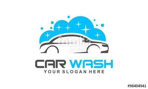 Vector Car Wash Logo, Modern Car Wash And Professional Automotive 500x300 Vector Car Wash Logo, Modern Car Wash And Professional Automotive