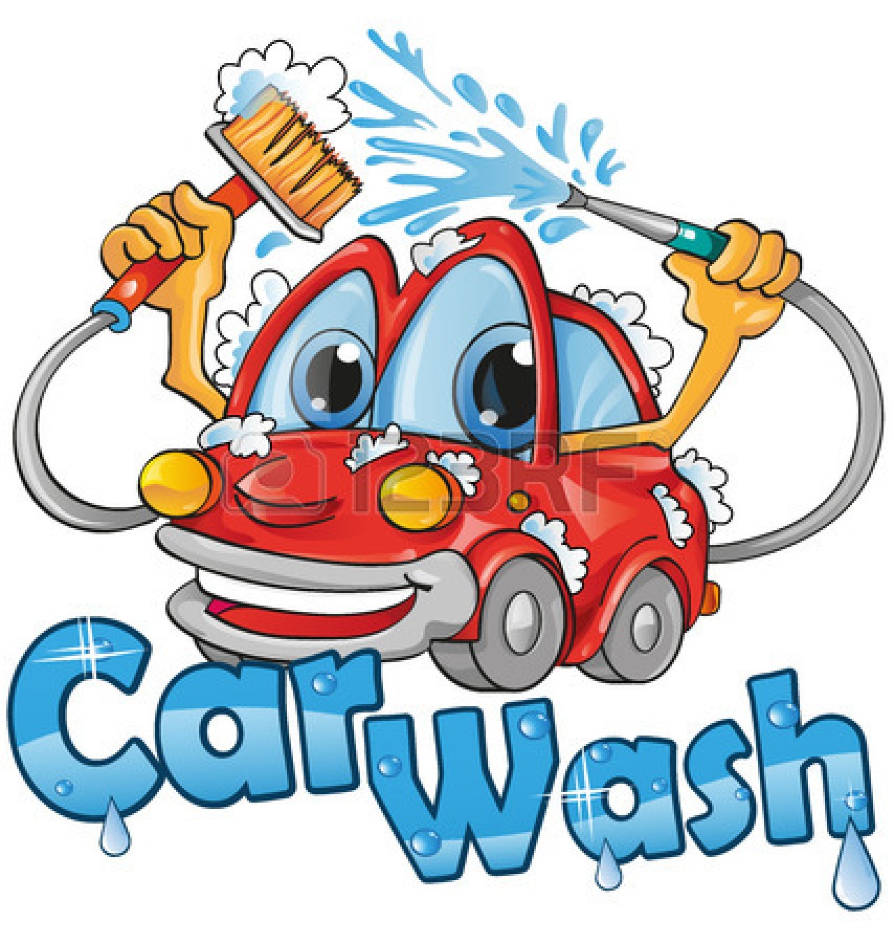 Car Wash Vector