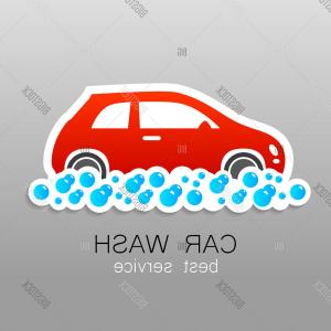 300x300 Stock Illustration Car Wash Vector Icon In Catamart