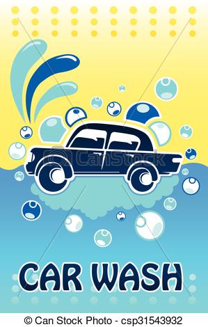 299x470 Car Wash Banner A Vector Illustration Of Car Wash Banner Design