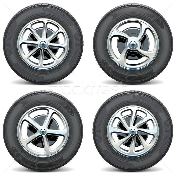 Vector Car Wheels Side View Vector Illustration Dashadima 600x600 Vector Car Wheels Side View Vector Illustration Dashadima