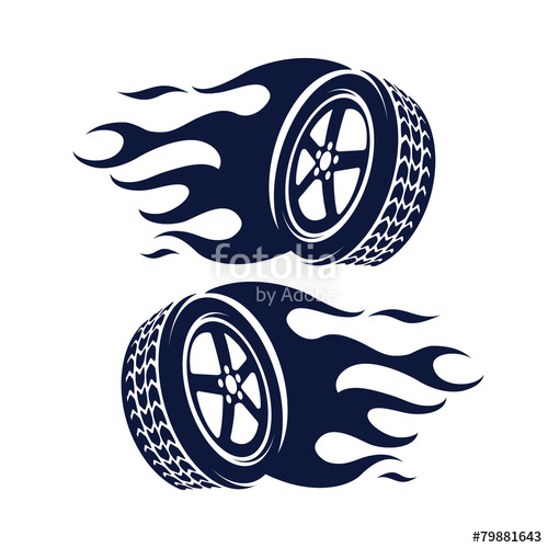Car Wheel Fire Abstract Stock Image And Royalty Free Vector 500x500 Car Wheel Fire Abstract Stock Image And Royalty Free Vector