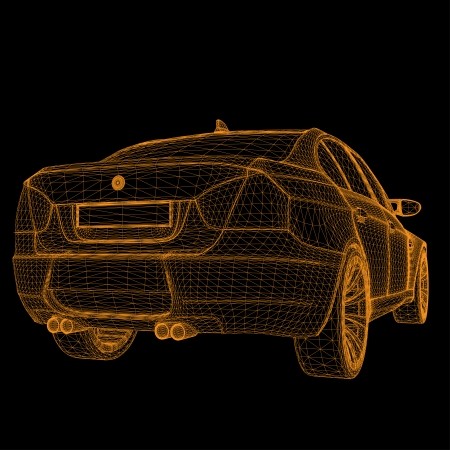 Wireframe Car Royalty Free Vector Graphics 450x450 Wireframe Car Royalty Free Vector Graphics