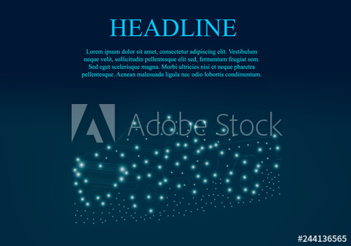 Background With Car Wireframe 500x350 Background With Car Wireframe